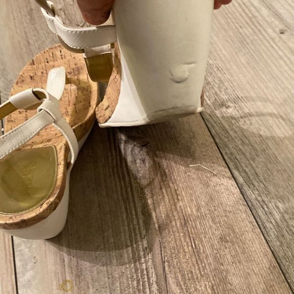 Chaps Womens Strappy Cork Sandals Size 9.5 - Picture 6 of 9